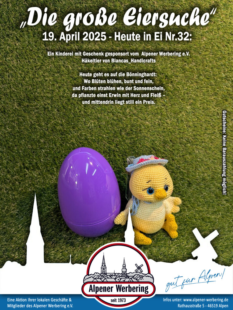 Die große Eiersuche – Kinder-Ei 32