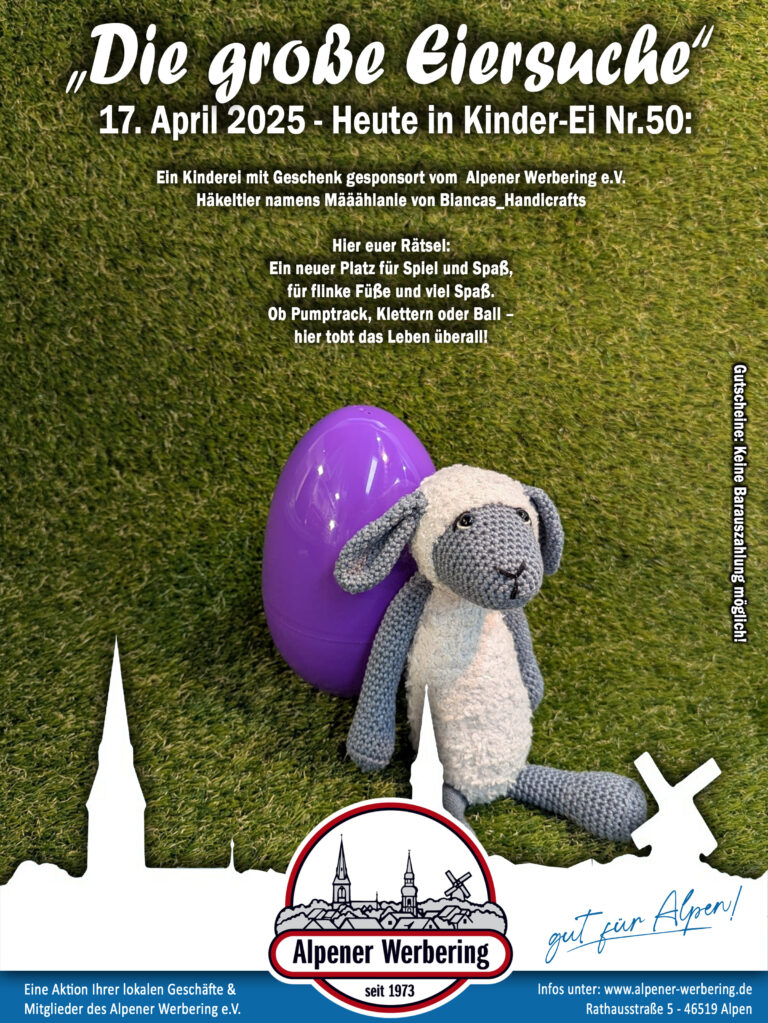 Die große Eiersuche – Kinder-Ei 50