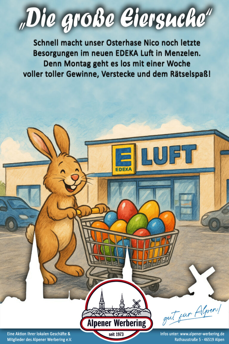 Die große Eiersuche – Letzte Vorbereitungen