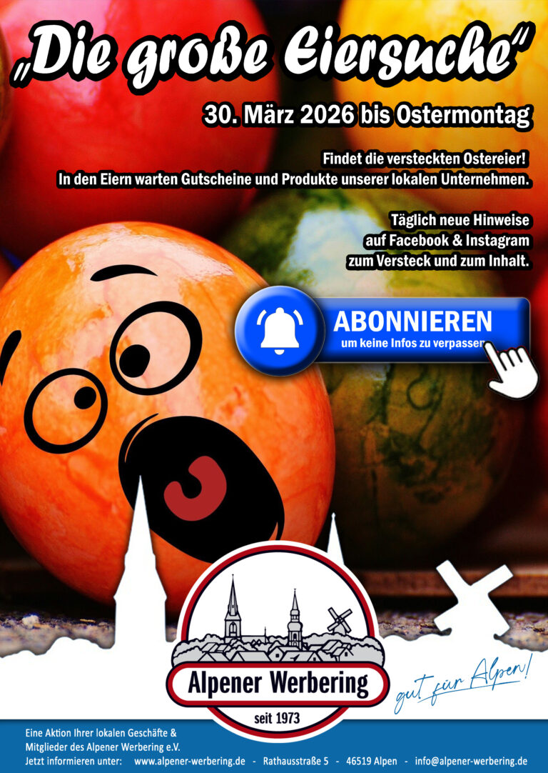 Die große Eiersuche 2026
