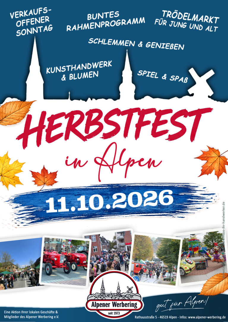 Alpener Herbstfest 2026